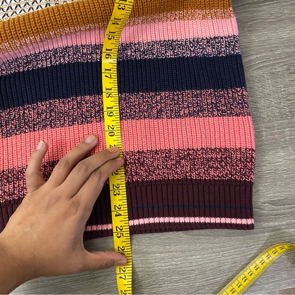 XL Petite Talbots striped multicolor sweater - Picture 10 of 10